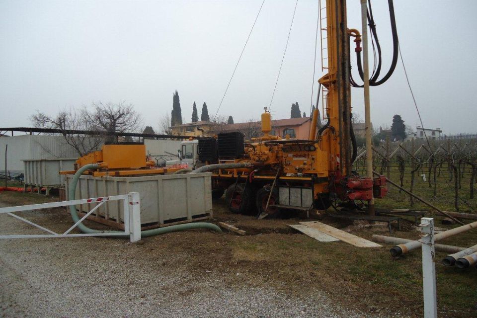 Fase di perforazione