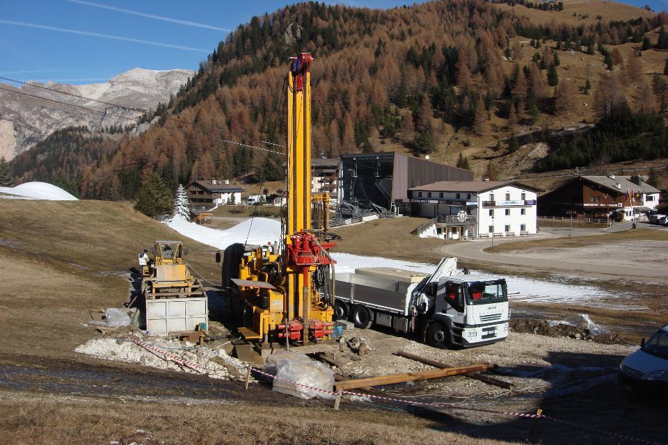 Perforazione in montagna