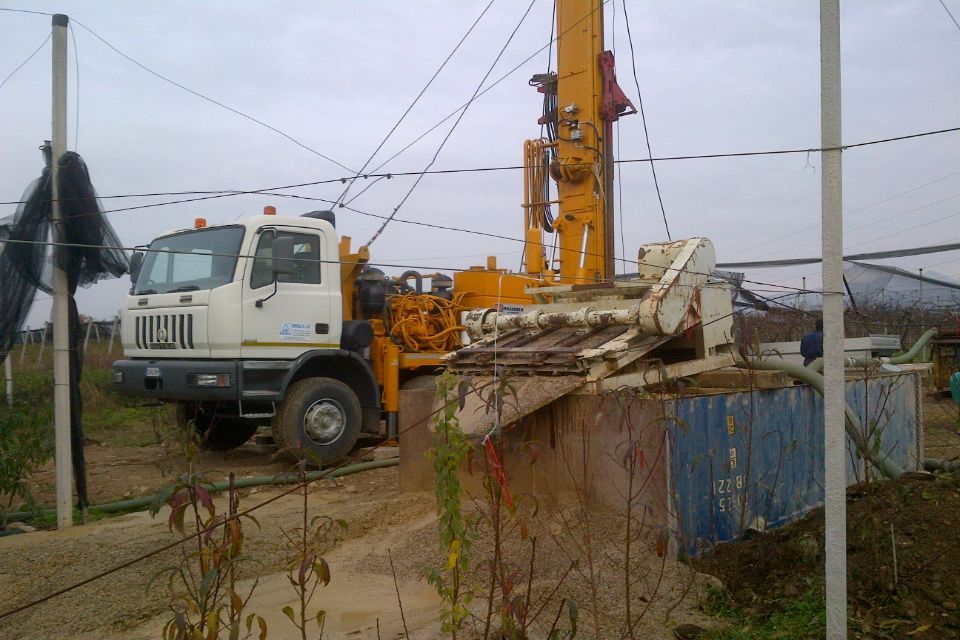 Macchinario mobile per trivellazione