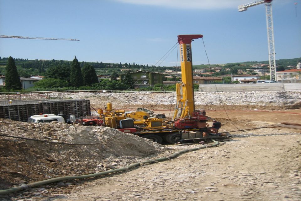 Maschinen bei der Arbeit