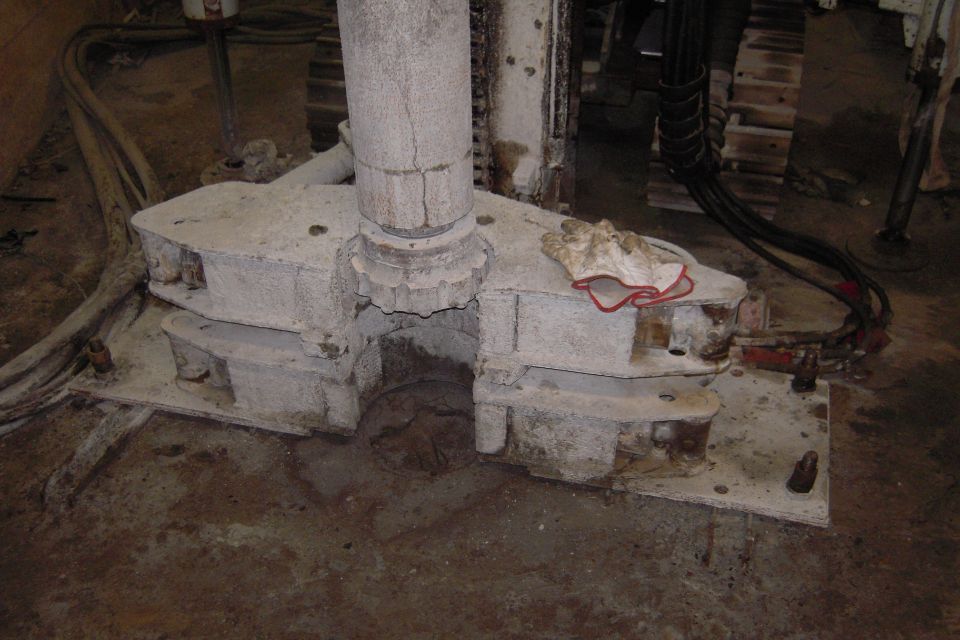 Luftbohrmaschine Detail