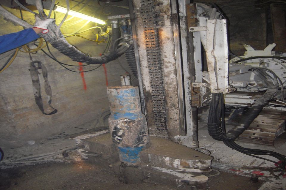 Unterirdische Bohrungen