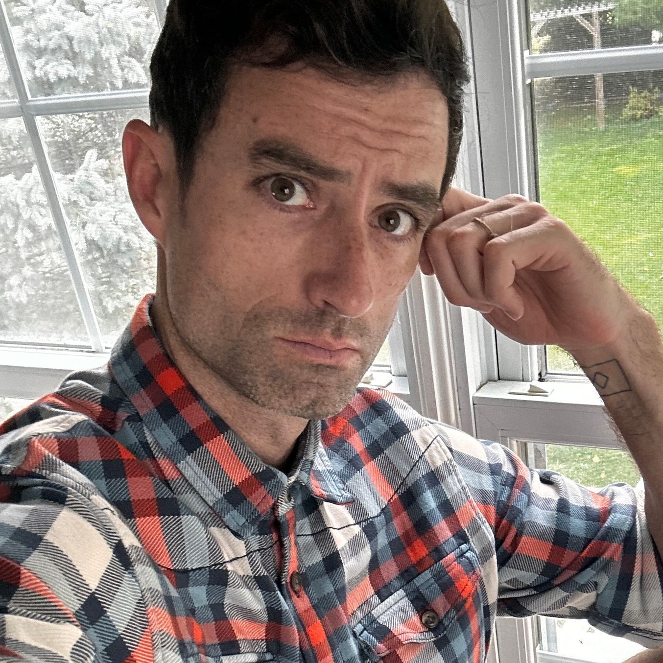 logan garey co-owner jumping on trampoline