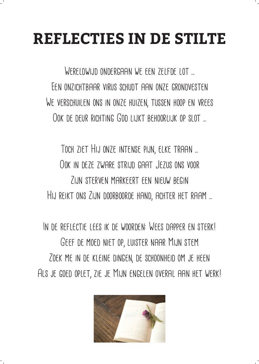 Reflecties in de stilte