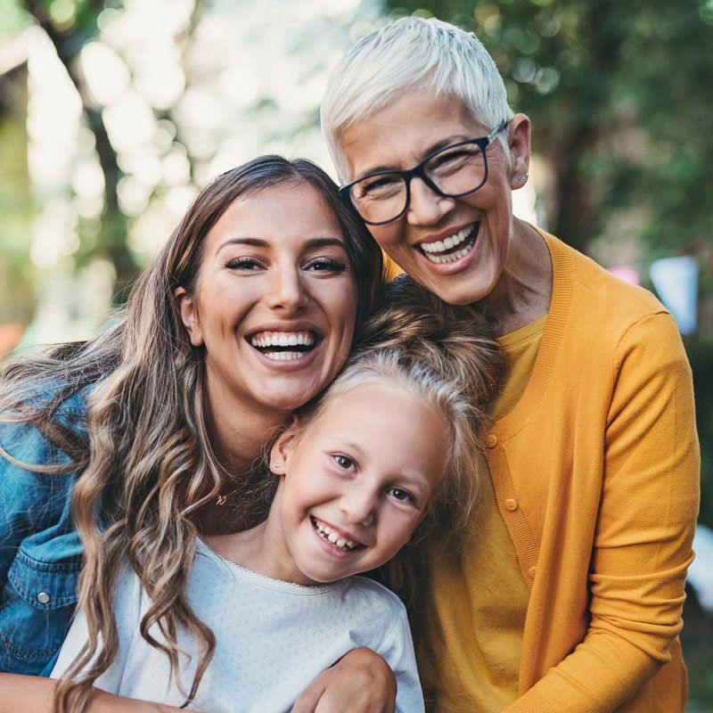Multigenerational Family Smiling — Yuma, AZ — Dr. Grace Lee DDS Family Dentistry Multigenerational Family Smiling — Yuma, AZ — Dr. Grace Lee DDS Family Dentistry