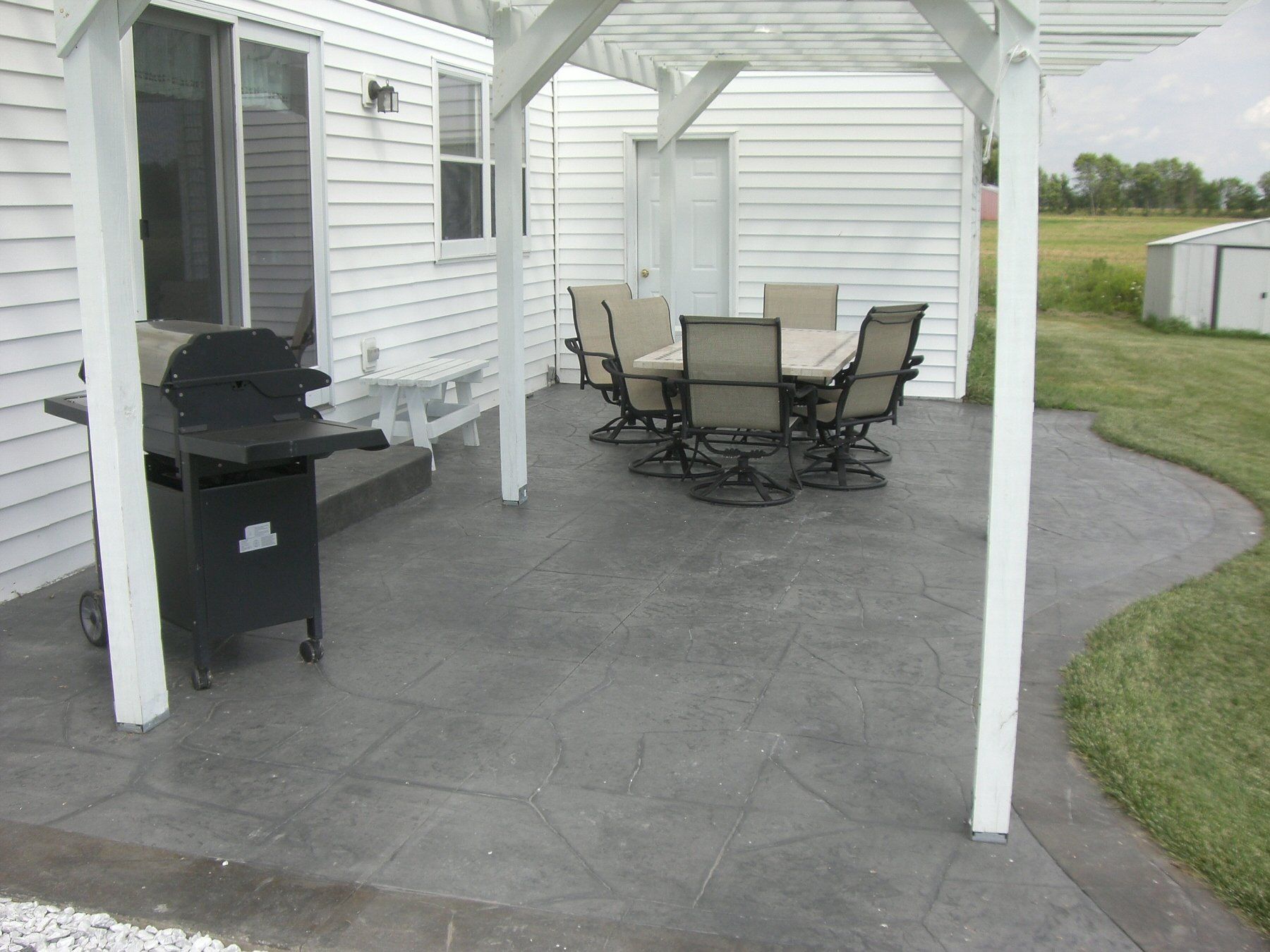 Conrete stamping, Appleton, Fox Cities, Fox Valley, Mason, Masonary work