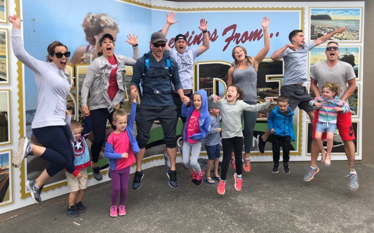 Ann and Tye Rustrum with kids