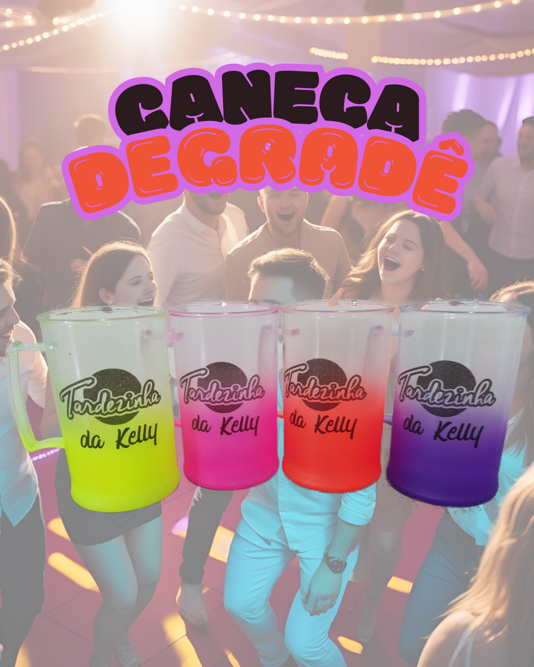 Caneca Personalizada Degradê Caneca Personalizada Degradê