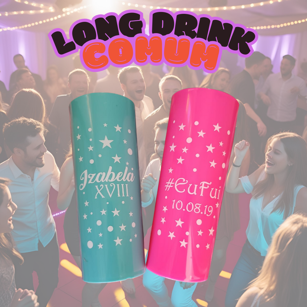 Copos long drink personalizado