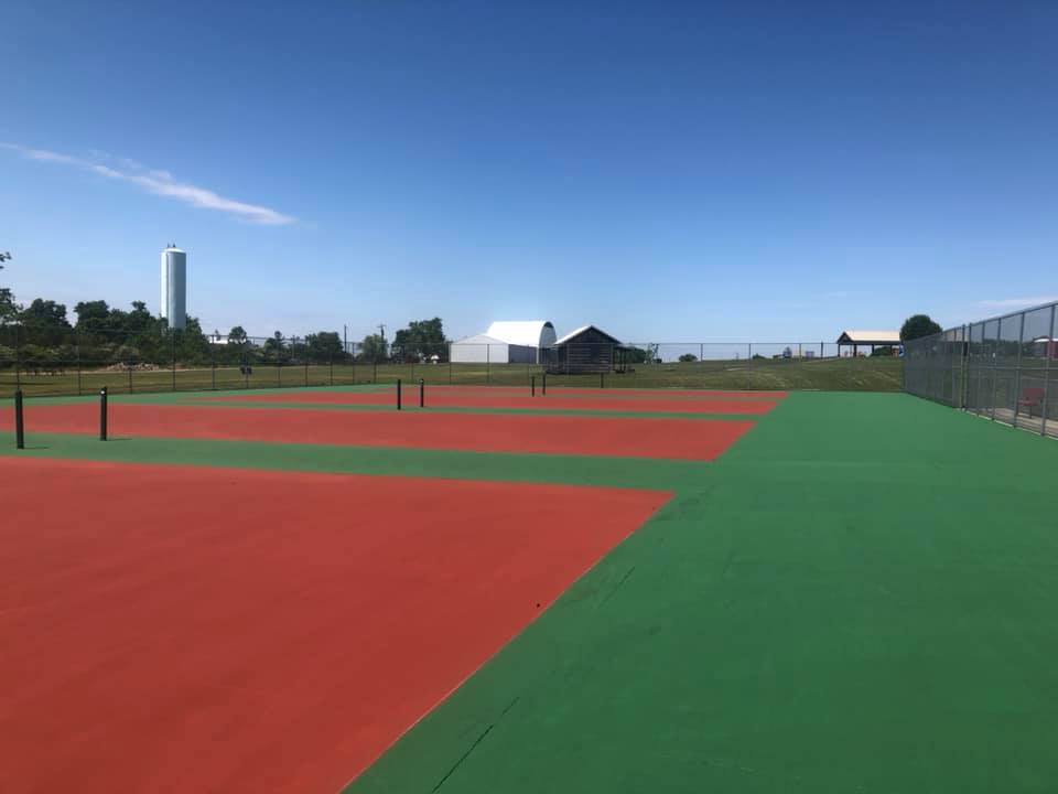 New Tennis Court — Dayton, OH — Asphalt Sealcoaters of Dayton