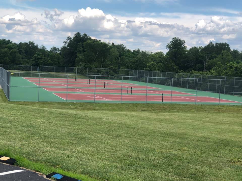 Large Tennis Court — Dayton, OH — Asphalt Sealcoaters of Dayton