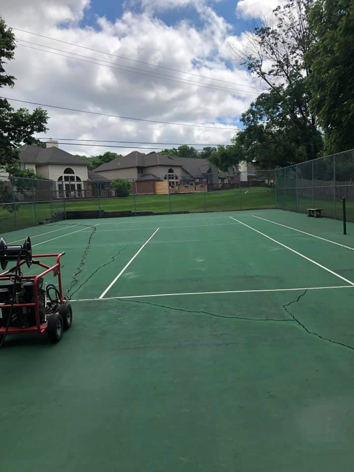 Green Court — Dayton, OH — Asphalt Sealcoaters of Dayton