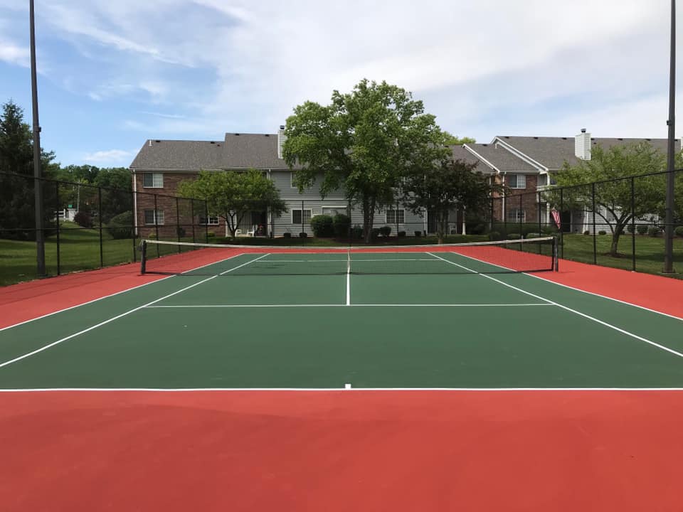 Tennis Court After — Dayton, OH — Asphalt Sealcoaters of Dayton
