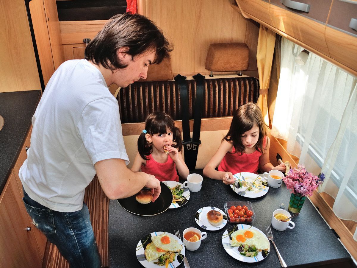 Camping Life Gallery - Breakfast Time