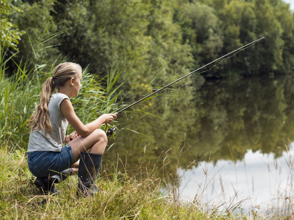 Camping Life Gallery - Catchin' a Fish