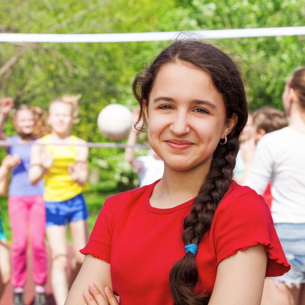 Things to do here - Girl Playing Volleyball