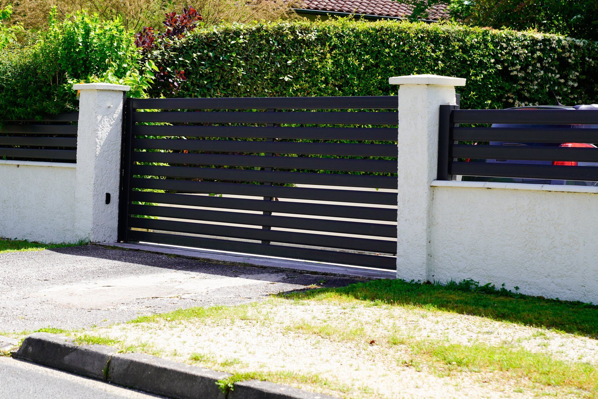 Fence With A Locking Gate— Charleston, SC — Coastal Burglar Alarm