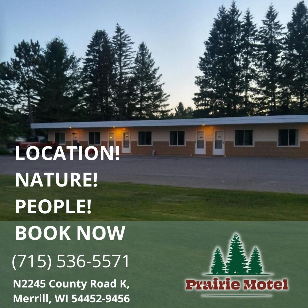 Motel in Merrill, WI | Prairie Motel