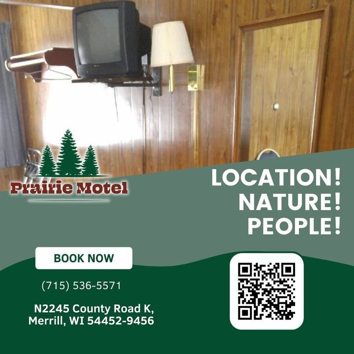 Rooms Available in Merrill, WI | Prairie Motel