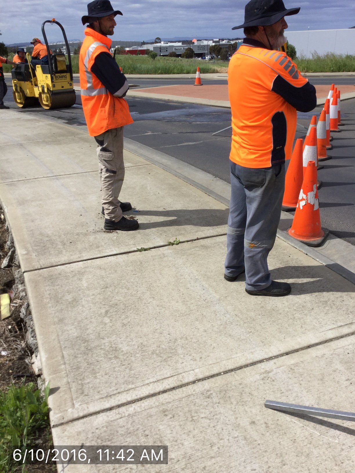 road construction safety crew tas