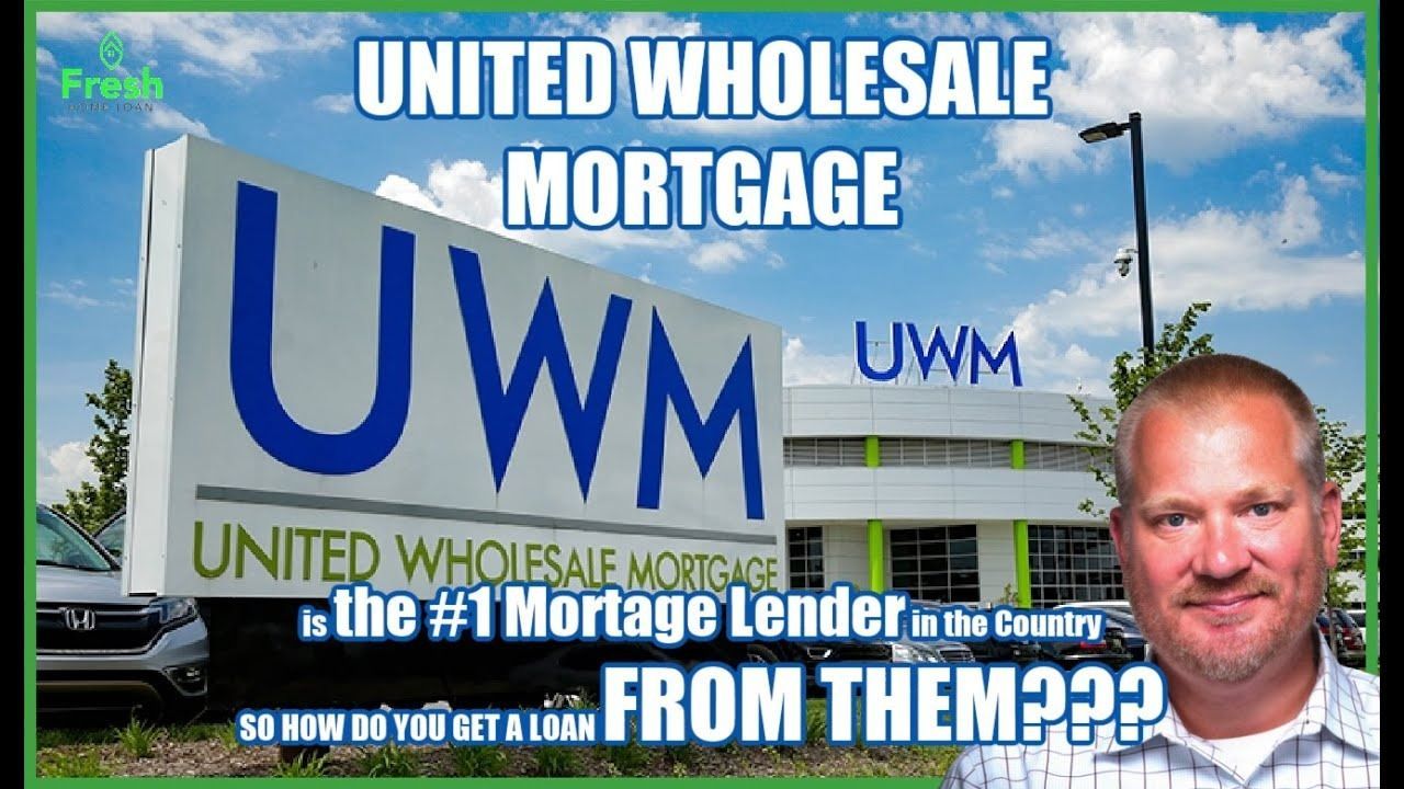 United Wholesale Mortgage is the #1 Lender in the nation so how do you get a loan with them?