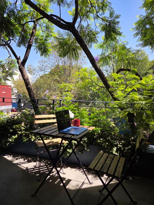 Private Balcony at Room
