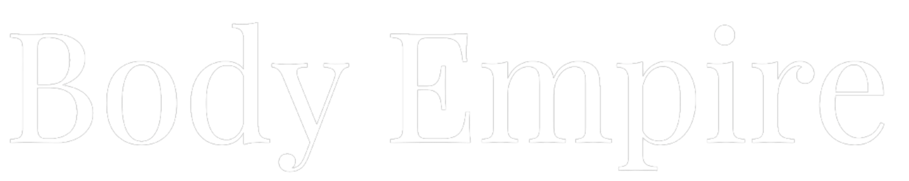 Body Empire text in light color.
