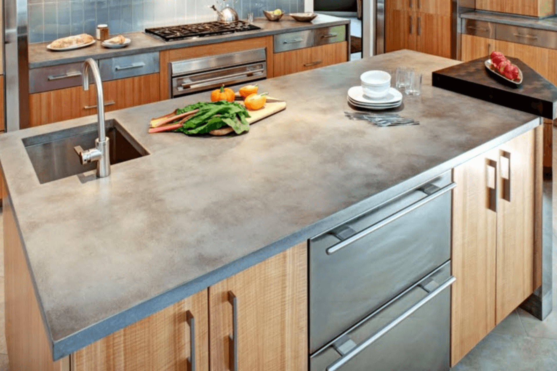 concrete countertop