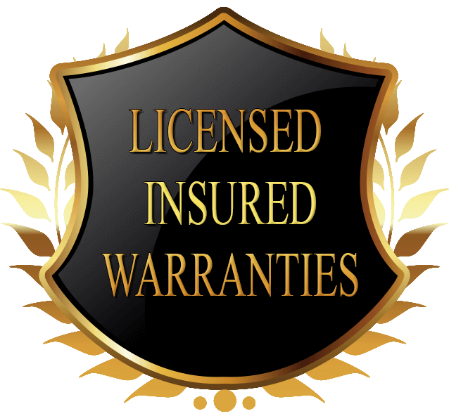 Licensed insured warranties.