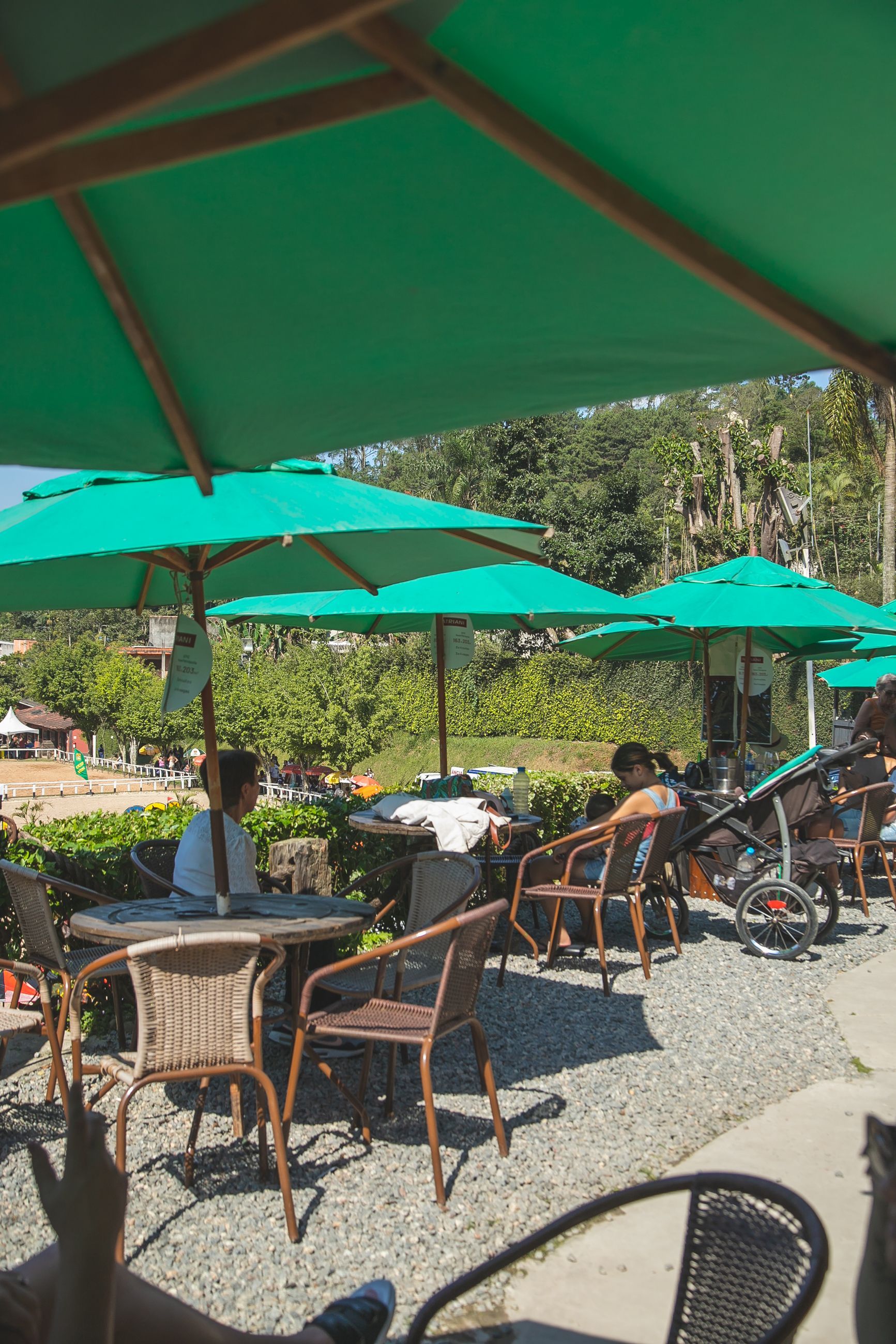 Área externa restaurante