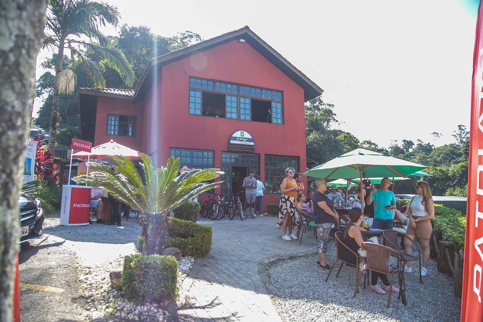 frente do restaurante