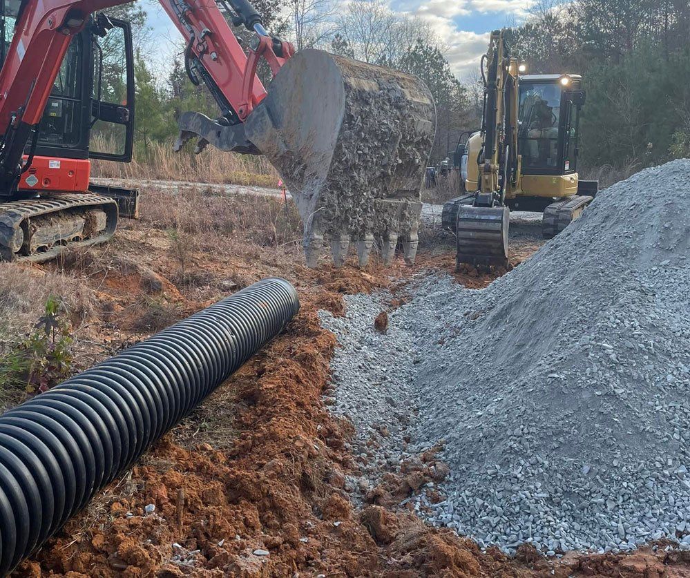 drainage installation