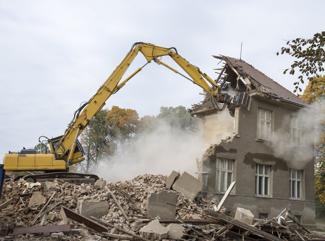 Demolition services for Angier, NC