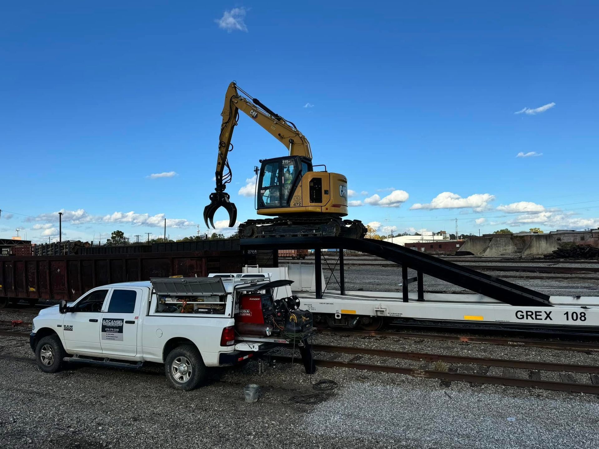 Emergency mobile welding