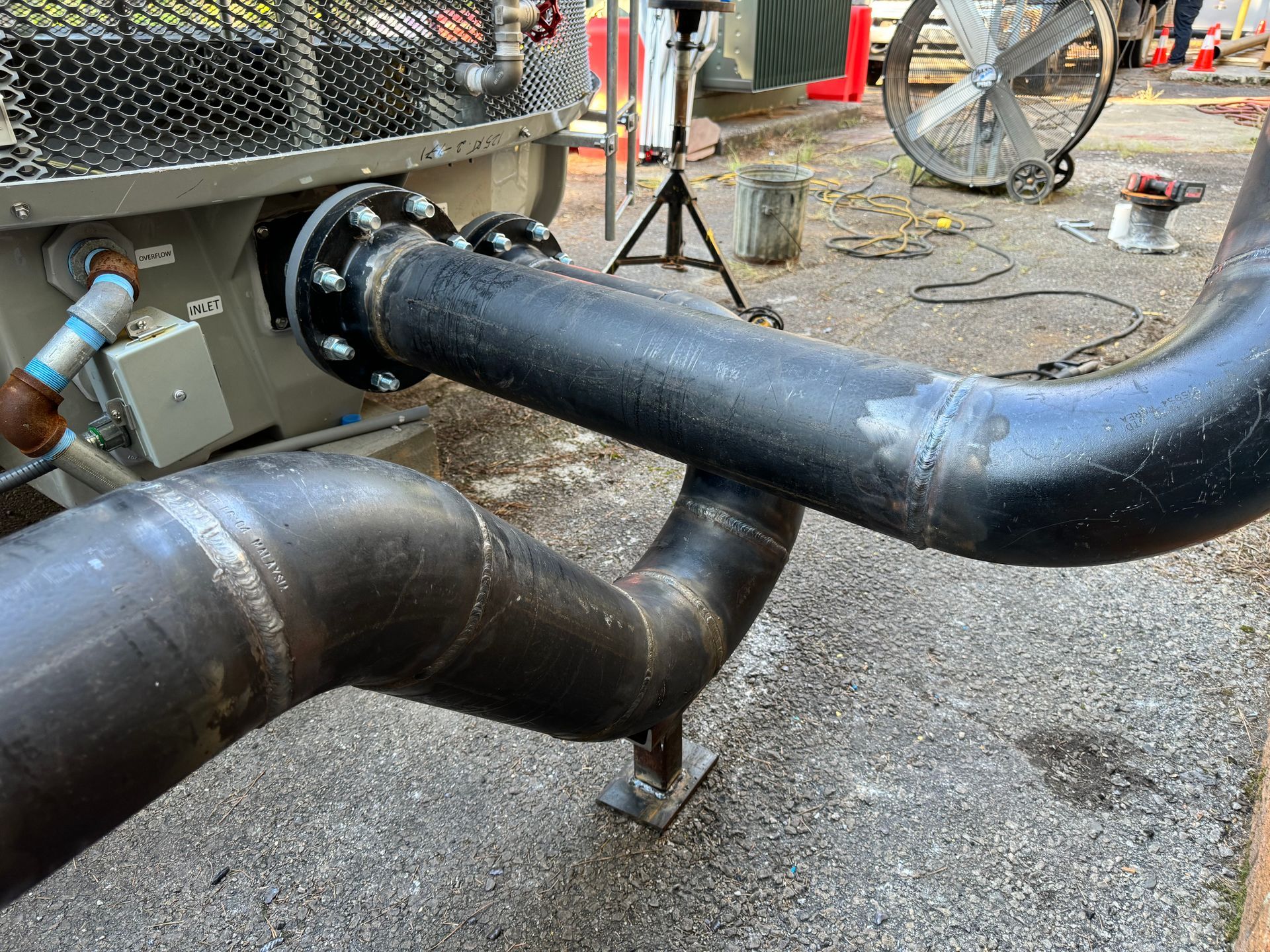 Heavy equipment repair