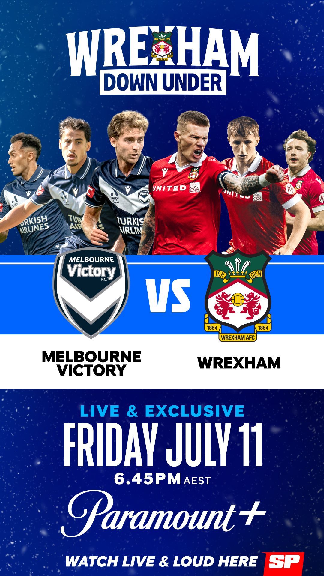 Melbourne Victory vs Wrexham