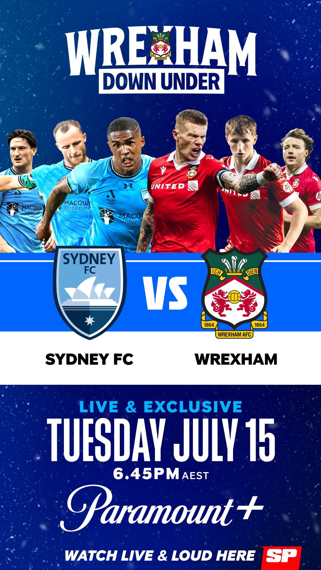 Sydney FC vs Wrexham