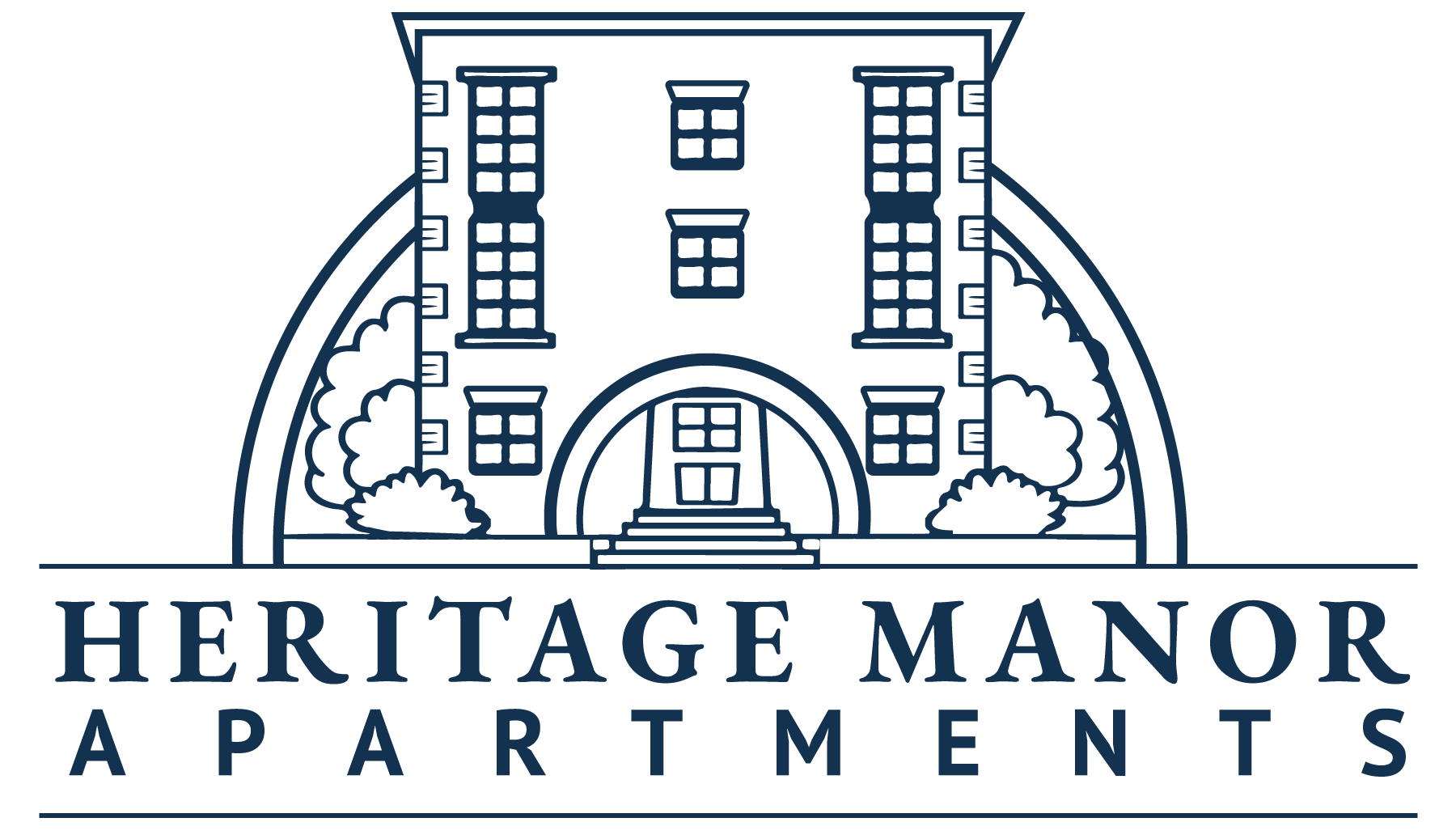 Heritage Manor Apartments Logo - Select to go to Home Page