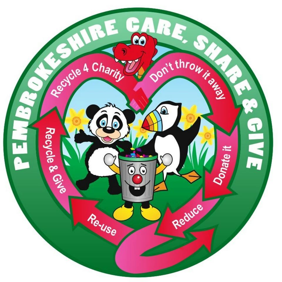 Charity, recycling, give, share, haverfordwest