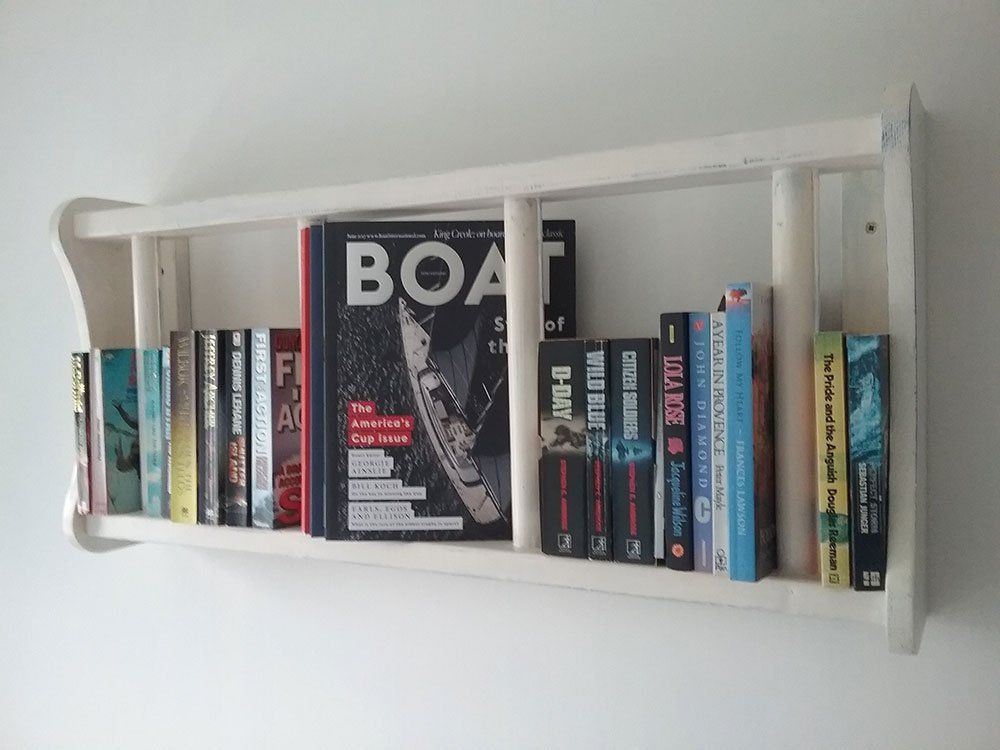 traditional book shelf