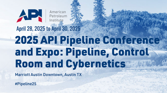 A poster for the 2025 api pipeline conference and expo