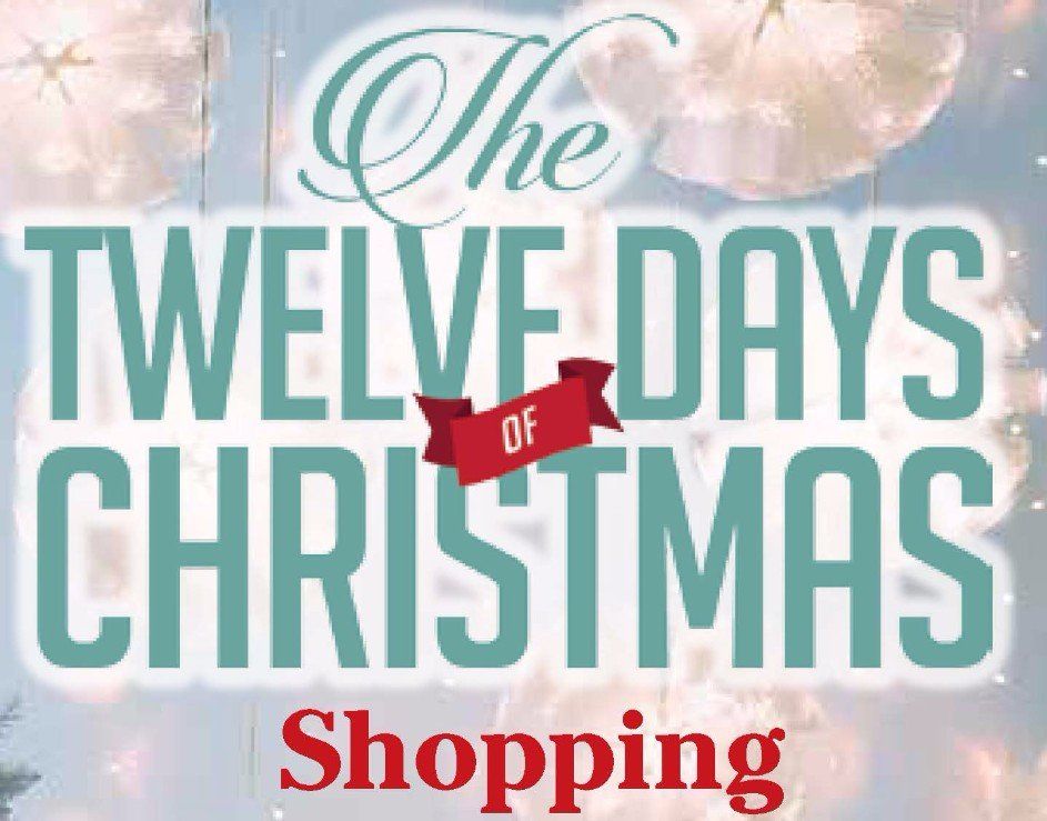 The Twelve days Christmas shopping