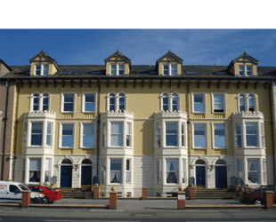 A picture showing the outside of East Parade Apartments