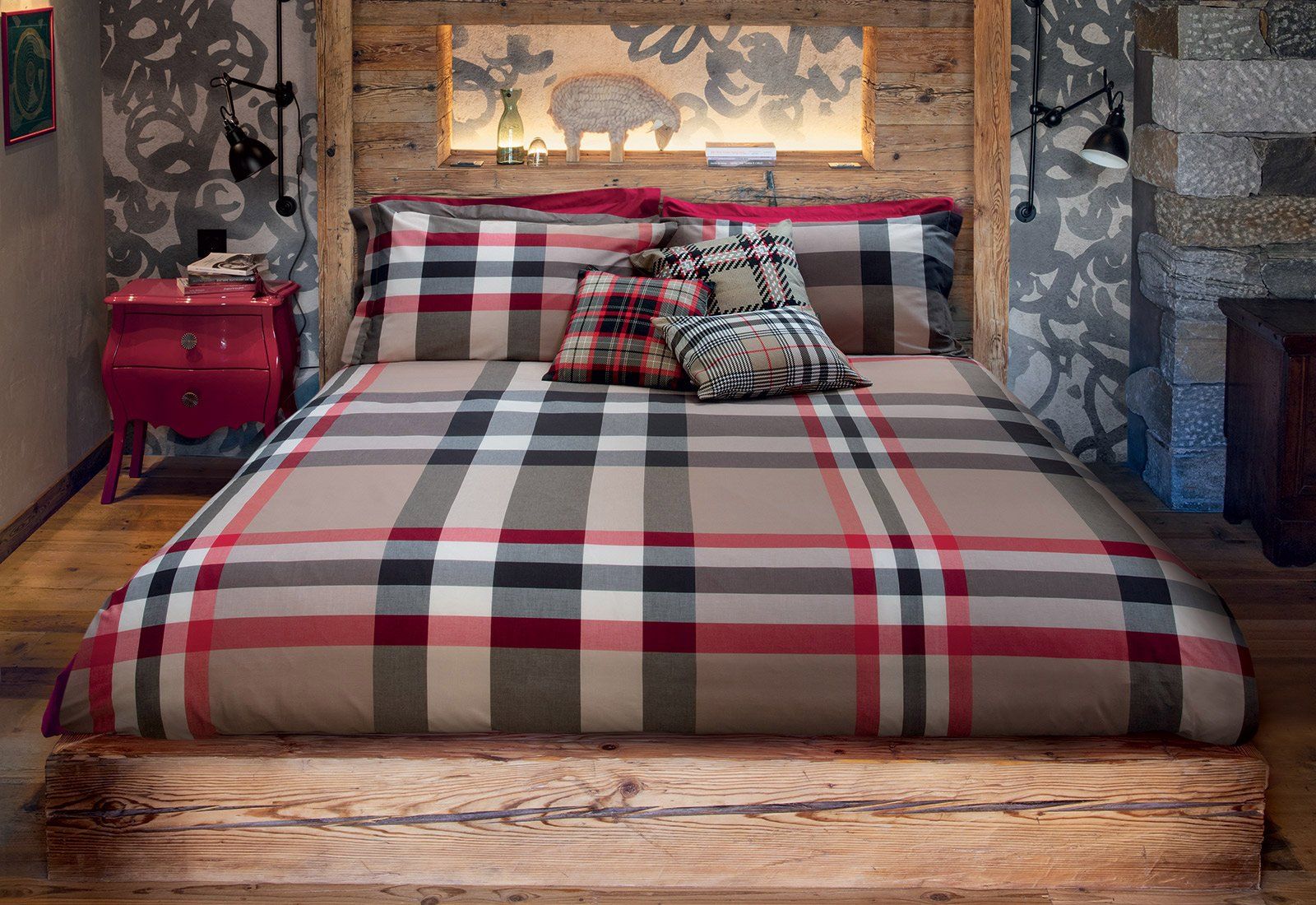 Bossi casa collezione winter lennox copripiumini - Ugo Home bologna