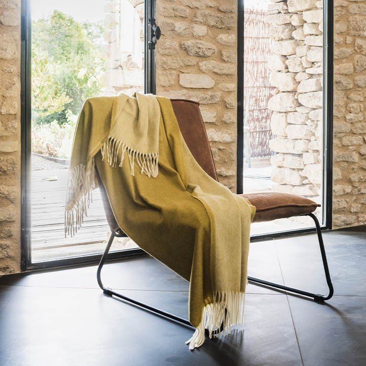 Brun de Viane-Tiran plaid in cachemire chardigarth - Ugo Home bologna