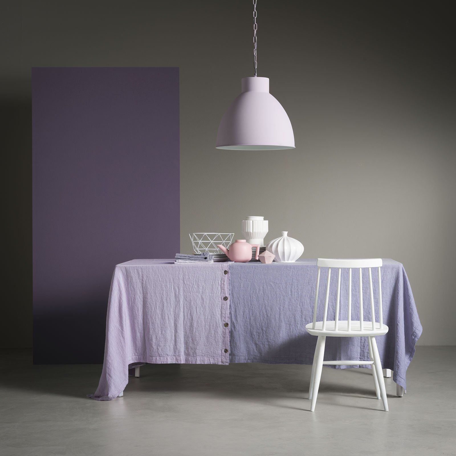 La Fabbrica del Lino tovaglie da tavole modulari Bottoni & Asole - Ugo Home bologna