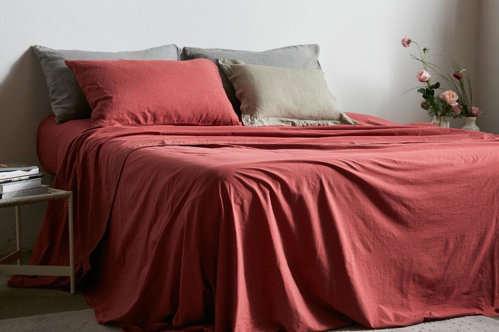 Lenzuola in lino biancoperla - Ugo Home bologna