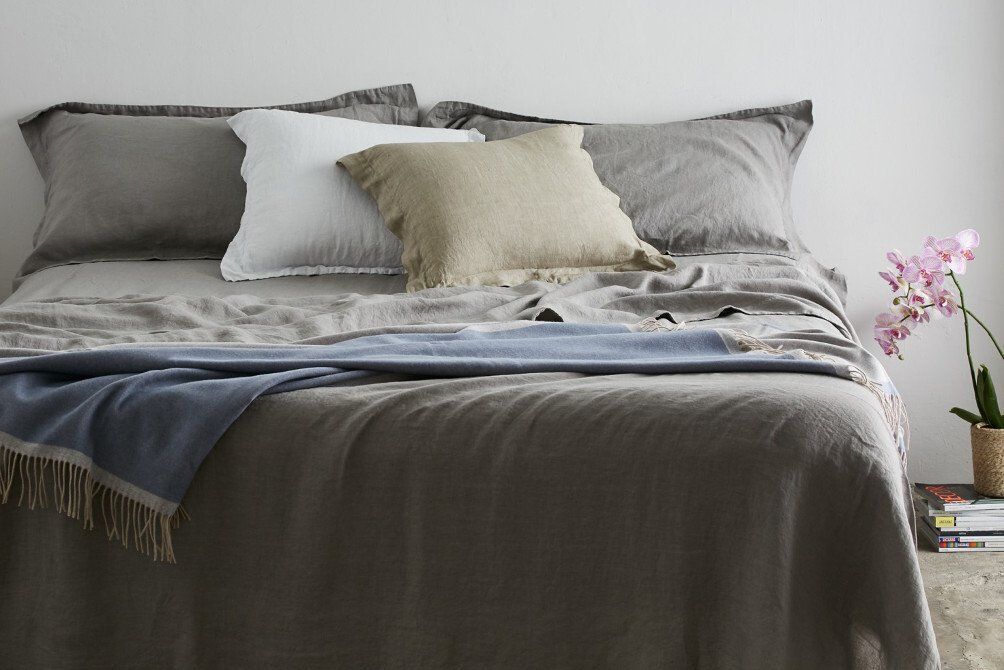 Lenzuola matrimoniali in lino