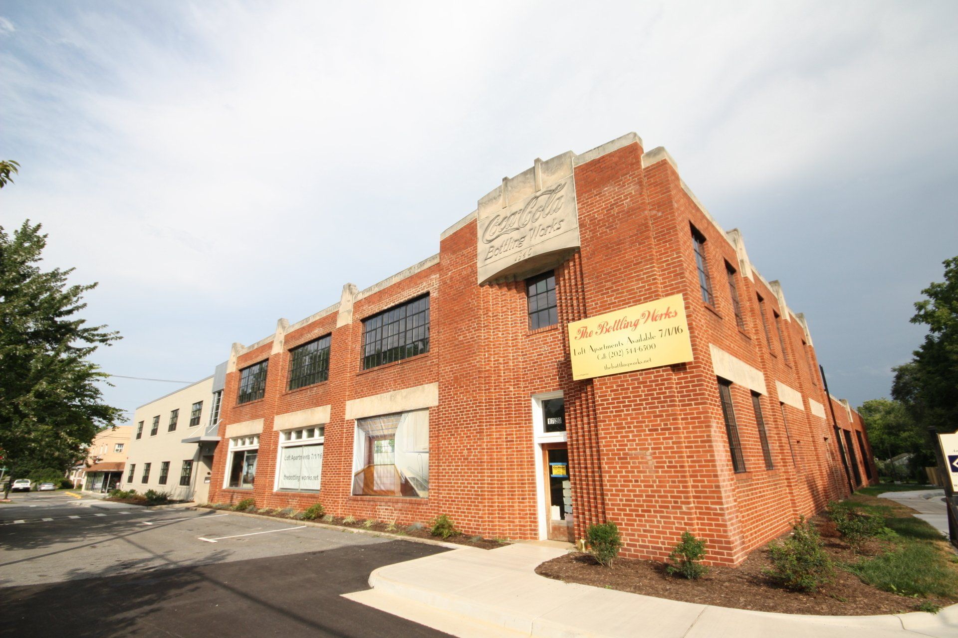 the bottling works exterior