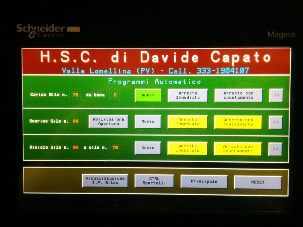 Programma impianto elettrico